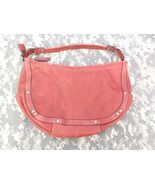 Fossil Red Leather Shoulder Handbag Purse 6458 - €20,81 EUR