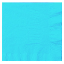 Creative Converting 661039B 2 Ply Lunch Napkins Bermuda Blue 600 Counts - £30.73 GBP
