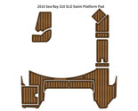 2016 Sea Ray 310 SLO Swim Platform Pad Boat EVA Foam Faux Teak Deck Floo... - $475.00