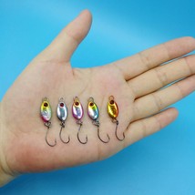 HOOFISH 20PCS/LOT Micro Jigging  Fishing Lure 2g/3g/5g  Mini lure with Single Ho - £71.91 GBP