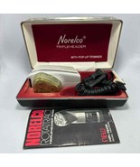 Norelco Tripleheader Razor Shaver with Case Dual Voltage VTG Works Tested - $32.42