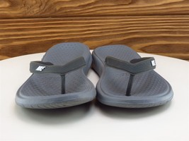 Nike Shoes Sz 3 Flip Flop Boys Youth Black Synthetic Slip On Medium - $21.56