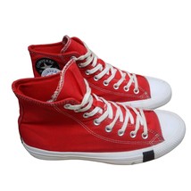 Converse Shoes/Sneakers UNISEX M 8 CTAS HI University Red Black Canvas 166736C - £38.11 GBP