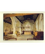 h0685 - Interior of Godshill Church , Isle of Wight - postcard by Dixon - $3.72 CAD