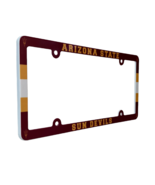 Arizona State Sun Devils License Plate Frame NCAA New Plastic - $214.39 MXN