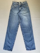 Vintage Lucky Brand Jeans 26x31 Blue Dungarees Relaxed Fit Straight Leg ... - £18.58 GBP