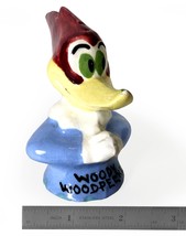 Vintage Woody Woodpecker Ceramic 4&quot; Salt Shaker (Circa 1940&#39;s) - £14.43 GBP