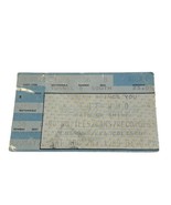 THE WHO Ticket Stub 8/26/1989 Los Angeles Coliseum, CA Tommy - Pete Town... - $17.00