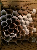 175+ Toilet cardboard Sem-flat TUBES ROLLS CLEAN-arts crafts scrapbooking - £15.72 GBP