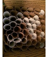 175+ Toilet cardboard Sem-flat TUBES ROLLS CLEAN-arts crafts scrapbooking - $27.26 CAD