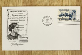 US Postal History FDC 1970 Cover 19th Amendment Woman Suffrage Susan B A... - $9.64