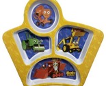 Bob the Builder Children&#39;s Kids Divided Dinner Plate Muck Scoop Dizzy Ro... - £6.66 GBP