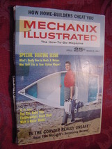 Mechanix Illustrated Magazine March 1967 Boating Mini Skiff Foam Boat Corvair - £5.16 GBP