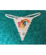 New Sexy Womens White CARE BEARS Teddy Gstring Thong Lingerie Panties Un... - $19.99