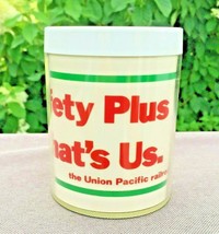 Union Pacific Railroad Safety Vintage THERMO SERV  Plastic Mug 8 oz UP Train - £11.83 GBP