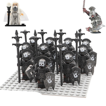 12pcs LOTR Creator Saruman &amp; Uruk hai Orc Soliders Minifigure Set E - £16.18 GBP