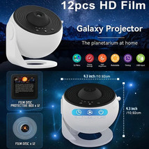 LED Galaxy Projector Starry Night Light Planetarium 12 Different Scenes - £15.62 GBP