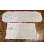 Vintage Hand embroidered Table Runners for Crafts - £3.13 GBP