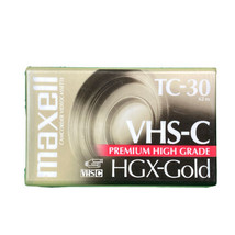 Maxell VHS-C HGX-GOLD TC-30 Video Camcorder VIDEOCASSETTE TAPE Brand New... - $8.60
