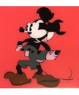 ARTLORD &quot;MICKEY MOUSE&quot; ORIGINAL PAINTING ON WOOD HAND SIGNED &amp; DATED ON ... - £355.66 GBP