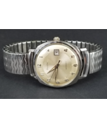 Vintage Bulova automatic self winding men&#39;s watch 1967 M7 stainless wate... - $3,701.72 MXN