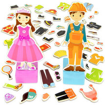 Zoey &amp; Joey Magnetic Dress-up Playset - $37.43