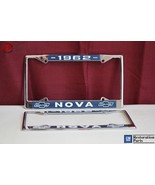 1962 Chevy II Nova GM Licensed Front Rear License Plate Holder Retainer ... - $1,979.99