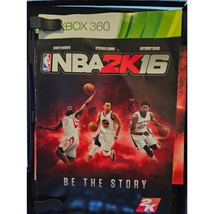 NBA 2K16 (XBOX 360) New Case. Tested. Worn Artwork. Manual. - $9.65