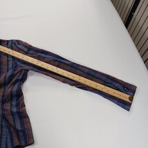 Converse One Star Women's Multicolor Stripes 3-Button Shirt Blazer Size Small image 8