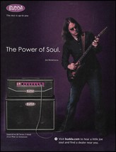Joe Bonamassa 2005 Budda Super Drive 80 guitar amp advertisement 8 x 11 ad print - £3.38 GBP