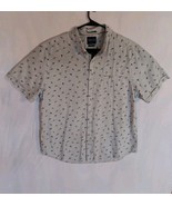 Denim &amp; Flower Ricky Singh Mens Size XL Short Sleeve Bird Pattern Light ... - $218.24 MXN