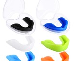 6 Pieces Sports Mouth Guard For Kids, Athletic Mouthguard For Boxing Foo... - £18.84 GBP