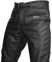 SUZUKI BIKER RACING MOTORCYCLE LEATHER ARMOURED TROUSER MOTORBIKE LEATHE... - $242.75 CAD
