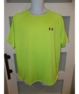 UNDER ARMOUR UA TECH 2.0 SS TEE NOVELTY NEON T-SHIRT SIZE L MEN&#39;S NWD - $20.00