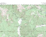 Wolf Creek Pass, Colorado 1957 Map Vintage USGS 15 Minute Quadrangle Top... - $21.99