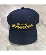 VINTAGE Michigan Wolverines Hat Cap Snap Back Sports Specialties 1997 Ad... - $138.85