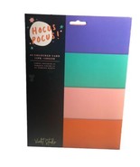 Hocus Pocus A4 Coloured Card 12pack  Violet Studio - $551.38 MXN