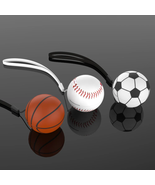 Spherical Soccer Basketball Wireless Bluetooth Earphones Charging Case E... - £23.58 GBP