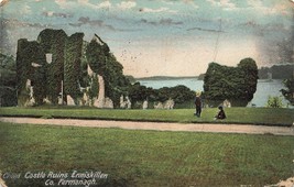 Enniskillen County Fermanagh Ireland~Crom Castle RUINS~1906 Postcard - £7.89 GBP