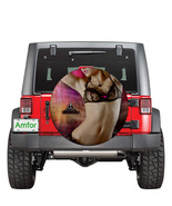 Sexy Girl Universal Spare Tire Cover Size 32 inch For Jeep SUV  - £34.72 GBP