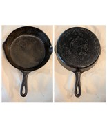 Griswold No 7 Cast Iron Skillet 701 Erie PA Small Block Logo 10.5 In Sit... - $1,200.32 MXN