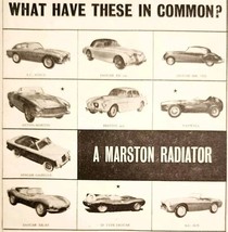 1957 Marston Excelsior Radiators Import Advertisement Autocar Automobili... - $221.85 MXN