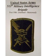 UNITED STATES ARMY 513TH MILITARY INTELLIGENCE BRIGADE ( MERROWED ) LOT 124 - £3.86 GBP