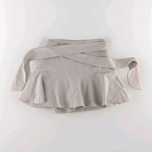 Zara Women's Wrap Tie Skort XS Beige Tan Mini Skirt Shorts - $15.99