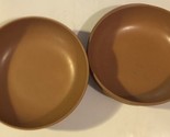 Vintage Llinoers Brown Bowls Lot Of 4 ODS1 - $11.87