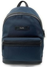 Michael Kors Kent Sport Navy Blue Nylon Large Backpack 37F9LKSB2C $398 Retail - £84.36 GBP