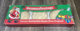 Christmas Holiday Luxury Hardmilled Soaps From England - $19.99