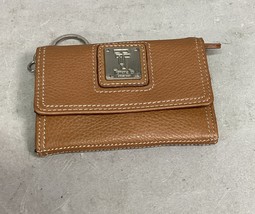Vintage Tignanello Brown Leather Wallet - $276.21 MXN