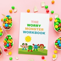 Printable worry monster workbook and monster coloring sheets  - £2.79 GBP