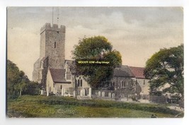 cu0177 - Cheiton Parish Church , Kent - postcard - $3.81